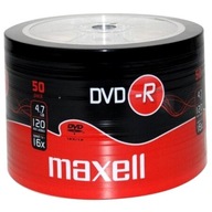 Płyty DVD-R 4,7 GB 16X MAXELL SP50