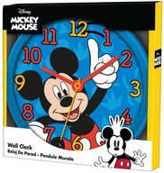 Nástenné hodiny Wall clock 25cm Mickey Mouse MK3078 Kids Euroswan