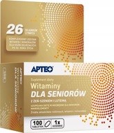 Vitamíny pre seniorov Apteo 100 tabliet