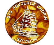 Bursztynowa moneta STS Fryderyk Chopin