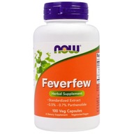 Now Foods FEVERFEW 100 kapsułek - Złocień Wrotycz Maruna