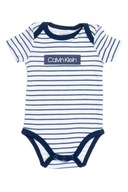 Calvin Klein body dla chłopca w paski 3 - 6 m