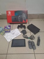 KONSOLA NINTENDO SWITCH + DWIE GRY GW: 17/04/2023