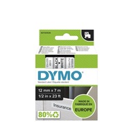 Taśma do drukarek etykiet DYMO D1 12mm x 7m czarny na białym S0720530