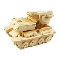3D drevené puzzle DIY model zostavy pre auto