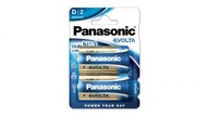 Alkalická batéria Panasonic D (R20) 2 ks