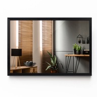 Elegantné zrkadlo s odolným MDF rámom 80x60 cm