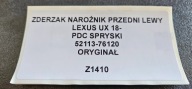 bumper corner front left LEXUS UX 18- PDC washers original 52113-76120