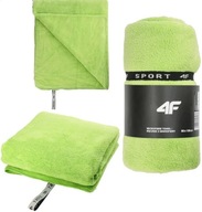 4F Športový uterák rýchloschnúci s MIKROVLÁKNOM ATOVU040 > 130X80 cm ŽLTÁ