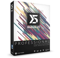 Webová stránka programu X5 Pro Incomedia