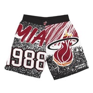 Basketbalové šortky Mitchell Ness Miami Heat