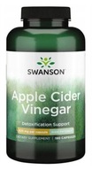 Swanson Apple Cider Vinegar Jablčný ocot Detox Lepšie trávenie 180 kaps.