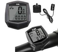 LICZNIK ROWEROWY WODOODPORNY KOMPUTER 15 FUNKCJI PRĘDKOŚCIOMIERZ PRZEWODOWY