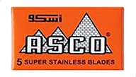 Žiletky na holenie Asco Super stainless 5ks