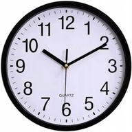 KLASICKÝ NÁSTENNÝ HODINOVÝ STROJČEK 20 CM NA STENU, OKRÚHLY