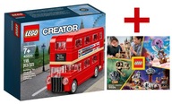 Klocki LEGO Creator London Bus 40220 prezent dla fana motoryzacji