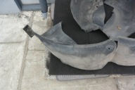mudguard rear part right left TESLA MODEL S 12-16