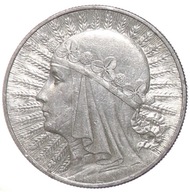 10 zł - Głowa Kobiety - 1933 (nr 2242)