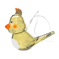 Vodná píšťalka vtáčika Kreatívna novinka Zaujímavý Noisemaker žltý