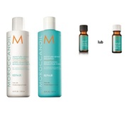 Moroccanoil zestaw Repair szampon 250ml+odżywka 250ml-ORYGINAŁ+GRATIS wybór