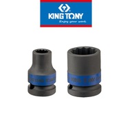 NASADKA KRÓTKA UDAROWA 1/2" 24mm x 42mm, 12-kąt KING TONY