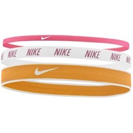 Náramky Nike Mixed Width Headbands 3 ks oranžová