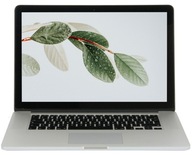 Notebook Apple MacBook Pro A1398 15,4 " Intel Core i7 8 GB / 240 GB strieborný