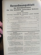 Generalna Gubernia Dziennik Rozporządzeń 7/1940