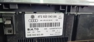 A6 C6 LIFT PANEL klími klimatizaci ANGLIK 4F2820043AA