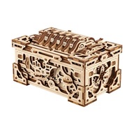 Wood Trick Šifra Enigmy Enigma Chest Drevené puzzle 3D