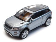 Land Rover Range Rover Evoque 1:34 - 39 WELLY strieborná