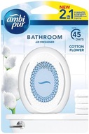 Ambi Pur Bathroom Cotton Flower gélový osviežovač vzduchu do kúpeľne 7,5 ml