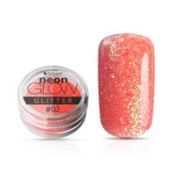 Silcare Glitter na nechty Peľ na nechty Neon Glow 02 3 g