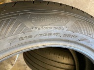 2 tyres summer 215/55R17 98W Goodyear EfficientGrip Performance 2 2024r