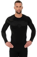 Brubeck koszulka termoaktywna DRY bluza męska oddychająca czarna XL
