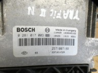 computer control unit of the engine RENAULT TRAFFIC II 0281017003