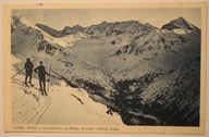 TATRY. Widok z Goryczkowej na Hruby, Krywań i Dolinę Cichą, ZAKOPANE 1938