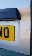 TRAFIC III VIVARO B door rear part rear. left silver complete