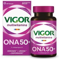 Vigor Multivitamín Ona 50+ vitamíny minerály 60x