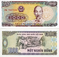 WIETNAM - 1000 DONG - 1988 - P 106 - UNC + GRATIS *NN