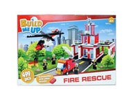 BuildMeUp stavebnica - Fire rescue 499 ks v krabičke