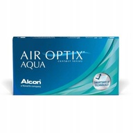 Air Optix Aqua 3 szt. soczewki. Moc: -8,00