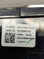 BMW 7 G11 panel Pulsante TUNELU 9398275 UK