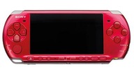 NOWA SONY PSP 3004 Slim RADIANT RED PL Menu Wi-Fi Etui 350 GIER