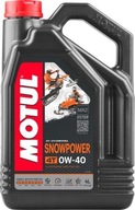 Syntetický olej Motul SnowPower 4T 4 l 0W-40