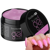 Excellent PRO Jednofázový budující Gel na nehty LED/UV Fialový Lilac 50 g