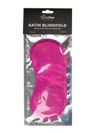 Maska-Pink Satin Eye Mask