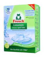 Tablety Kapsule do umývačky riadu Frosch Limetka 70ks