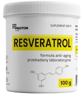 PROTON LABS RESVERATROL 99% čistý prášok | 100g resveratrol