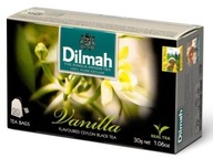 Herbata czarna waniliowa DILMAH AROMAT WANILII ekspresowa 20 saszetek